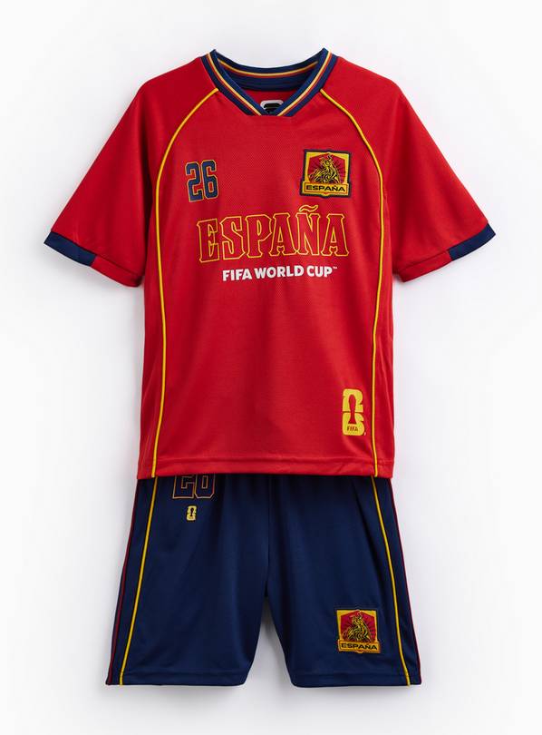 Official FIFA Spain Football Kit 9 years